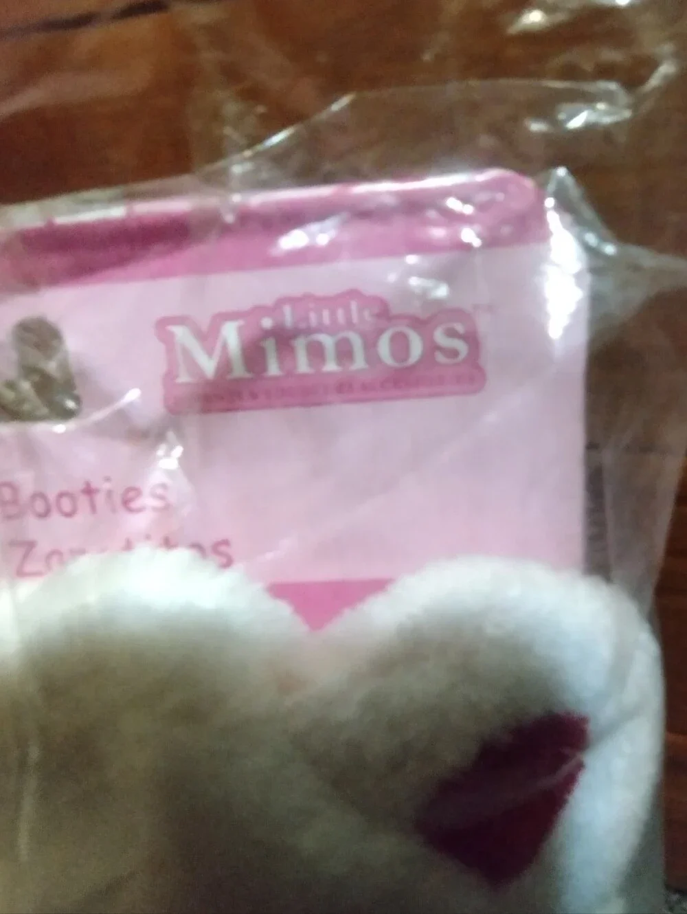 Little Mimosa Hat & Booties Set Size 0-6M